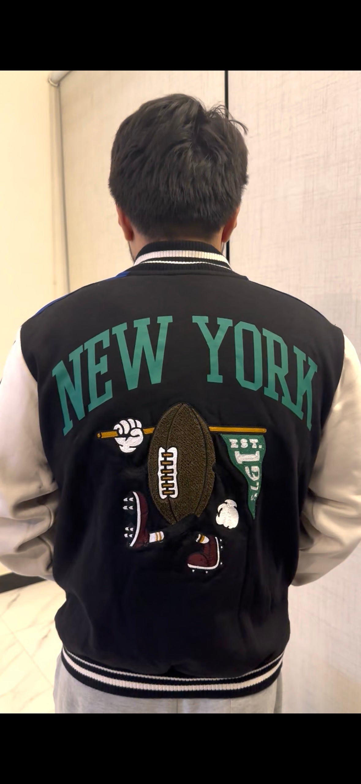 Zara original varsity jacket