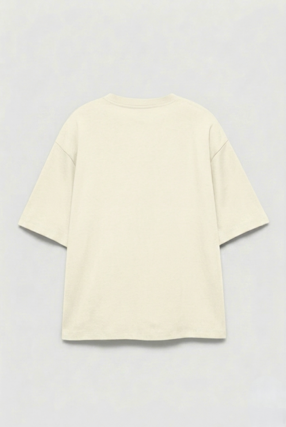 Pull&Bear Heavy Tee - Offwhite