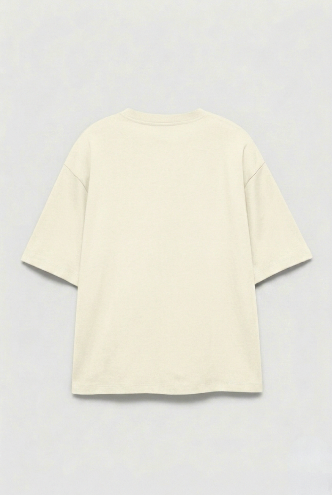 Pull&Bear Heavy Tee - Offwhite