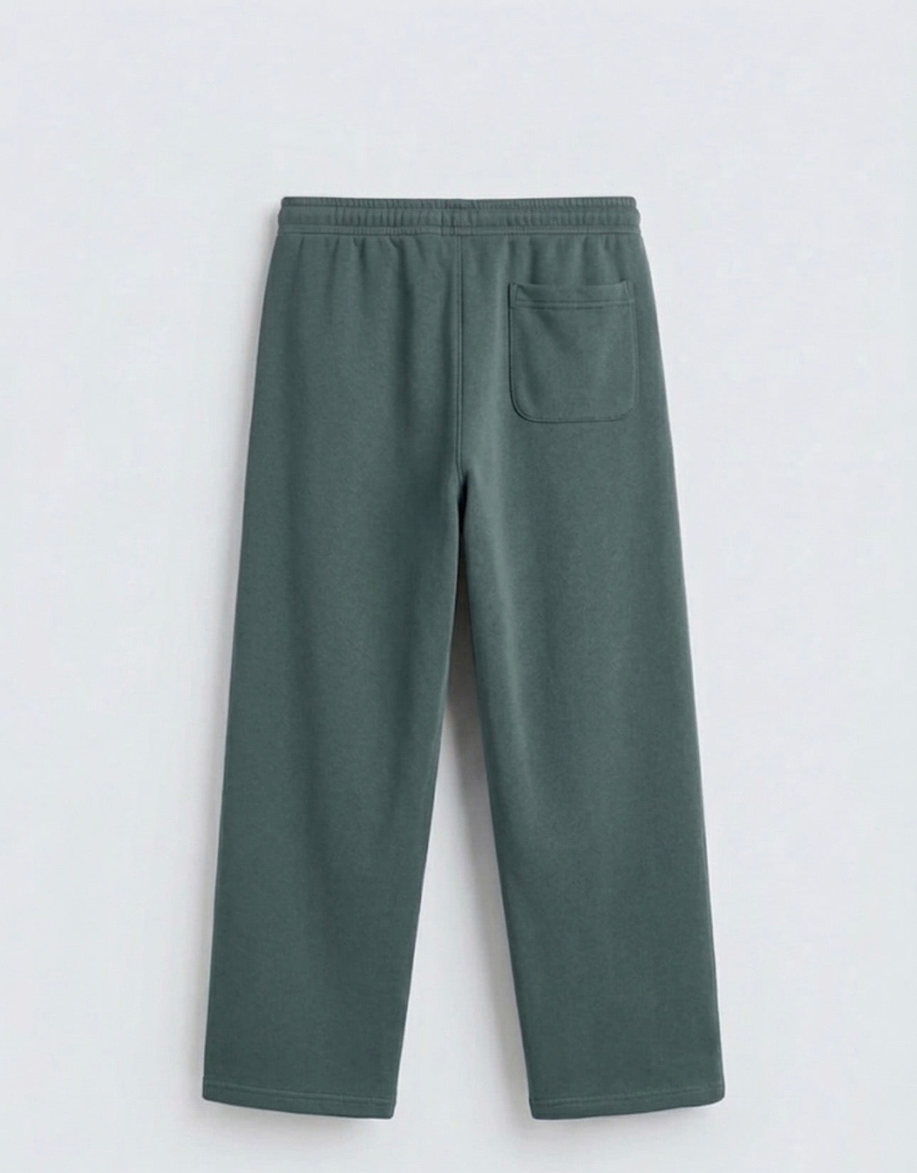 Zara - Wide Leg Trousers - Green