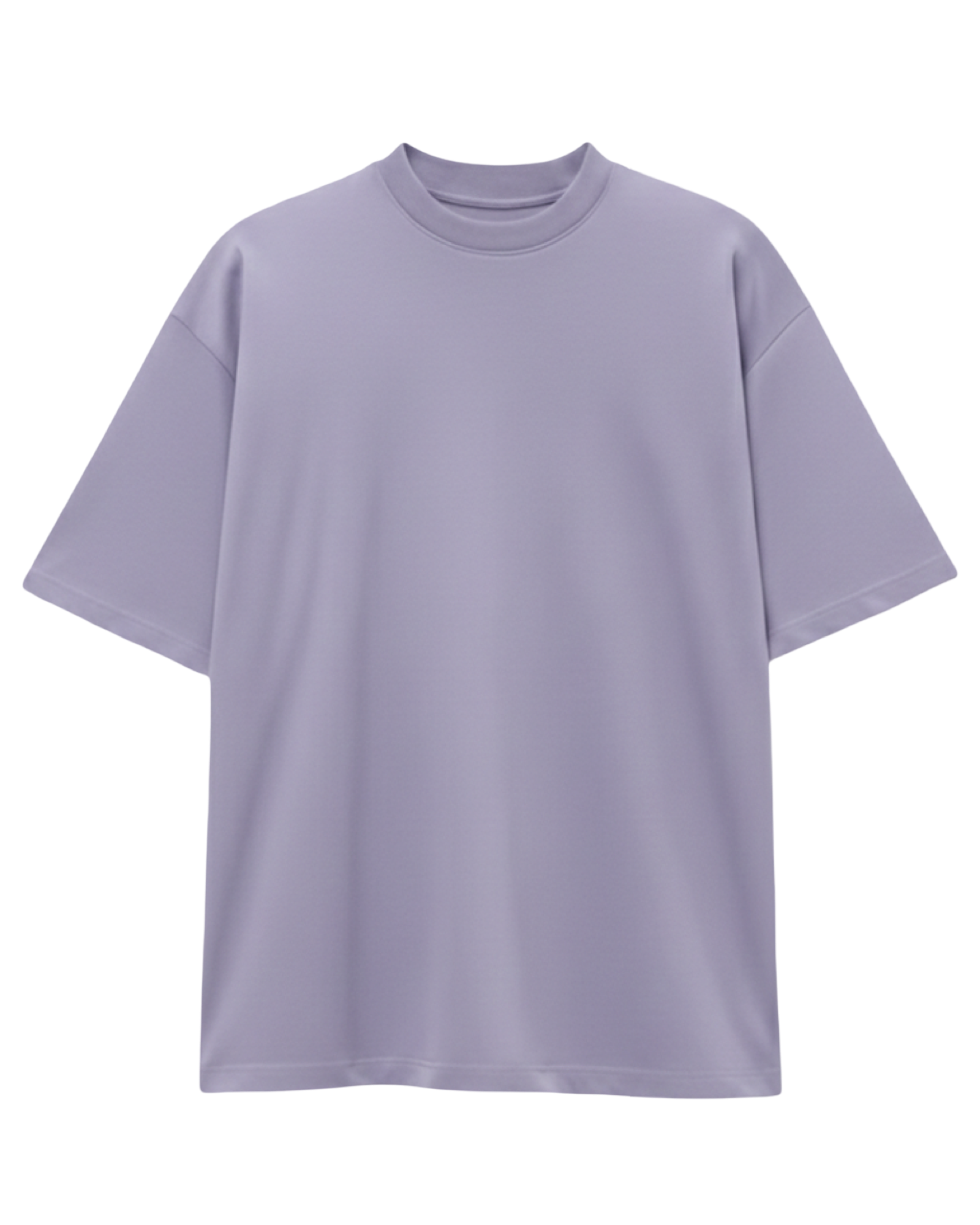 Pull&Bear- Premium Heavyweight Tshirt - Lavender
