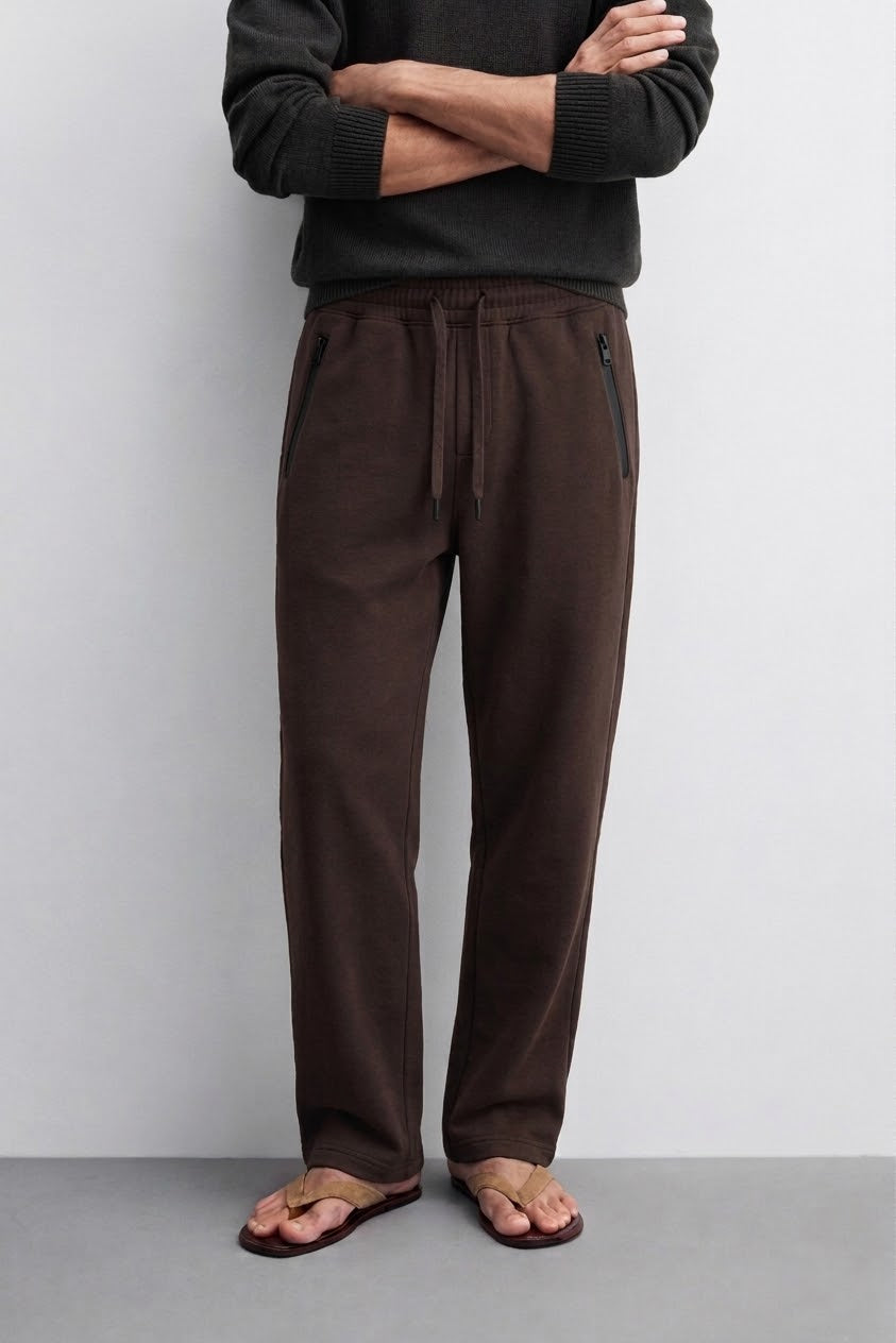 ZARA Zip Trouser | Relaxed Fit