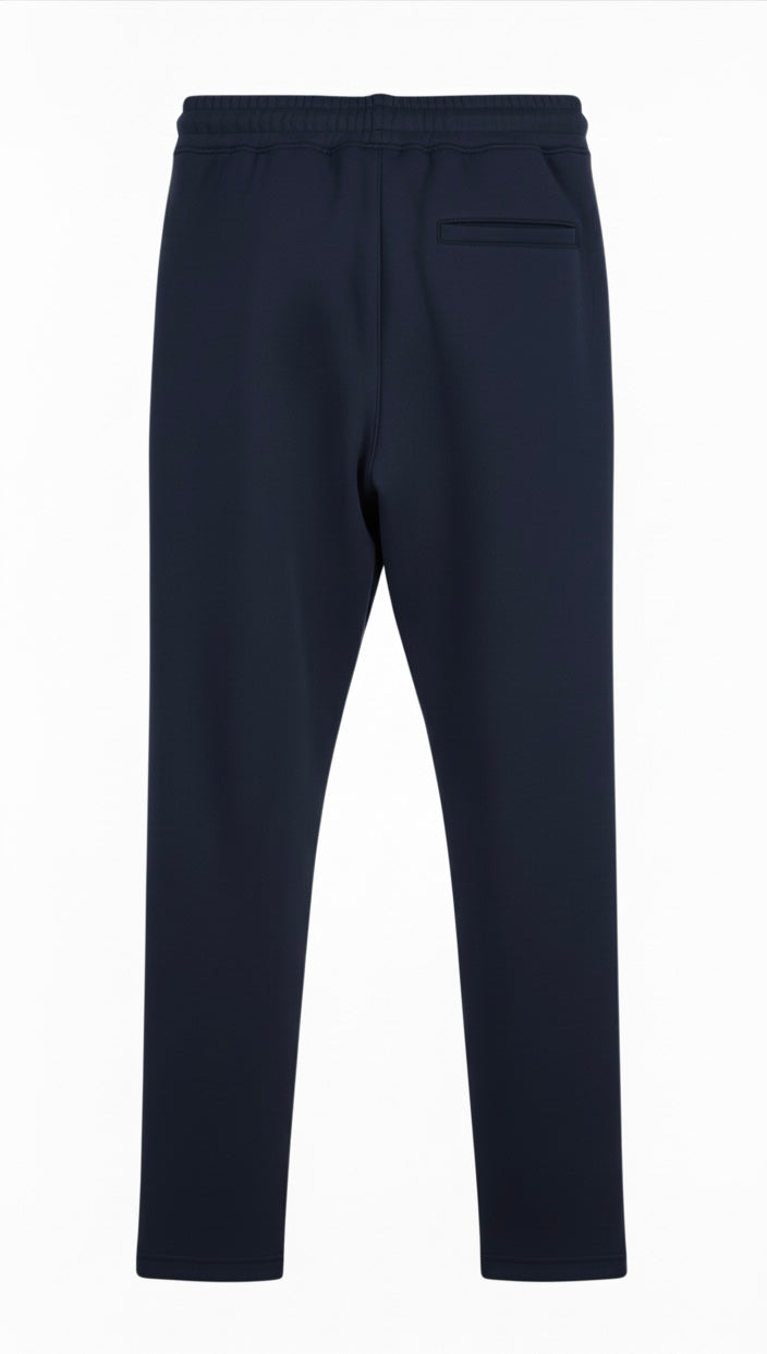 P&B Pleated Trouser - Navy Blue