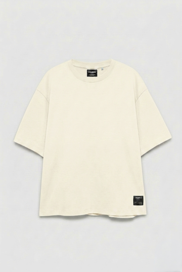 Pull&Bear Heavy Tee - Offwhite