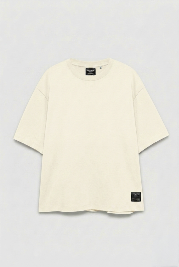 Pull&Bear Heavy Tee - Offwhite