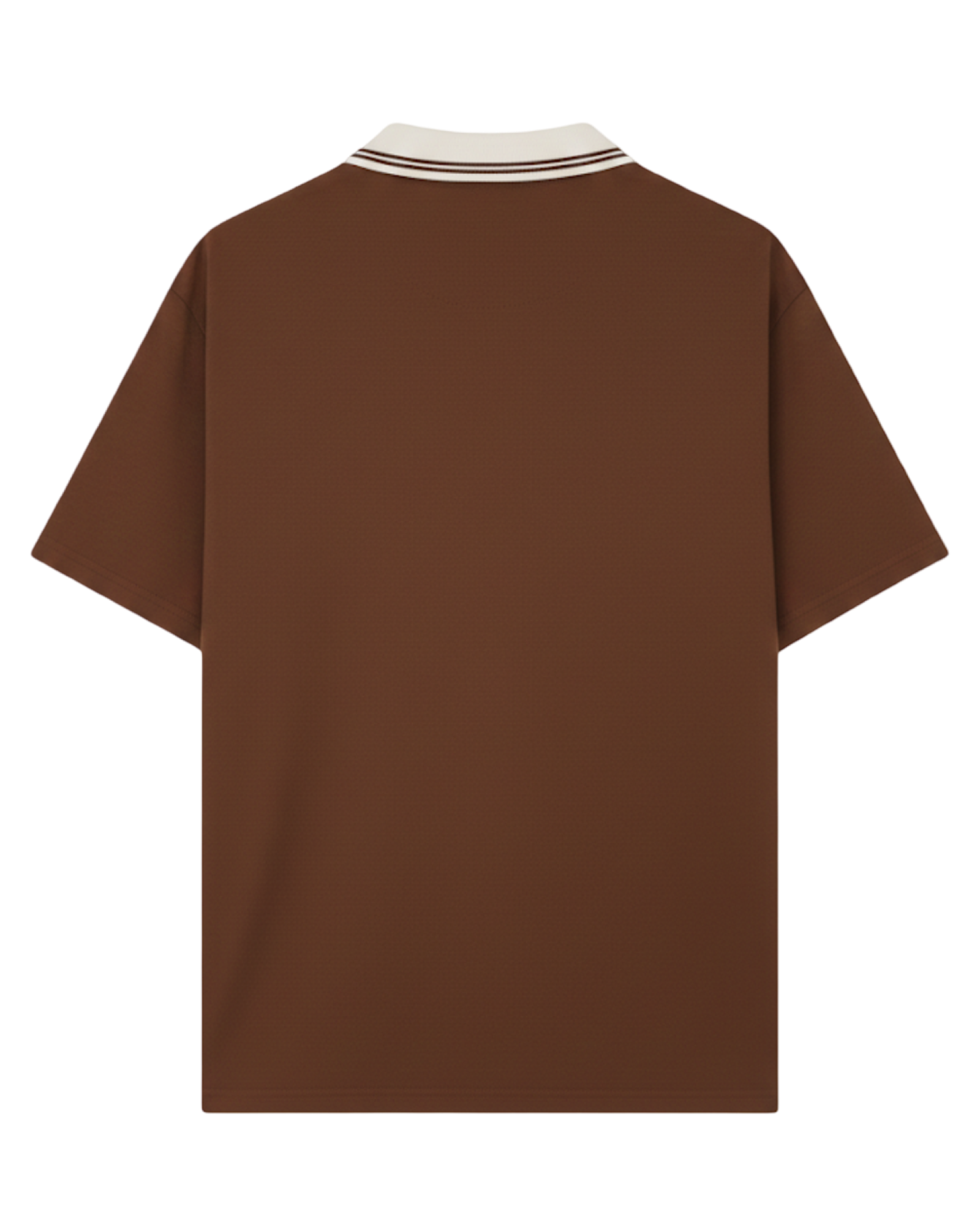 Brshka - Modern Unisex Polo - Must Brown