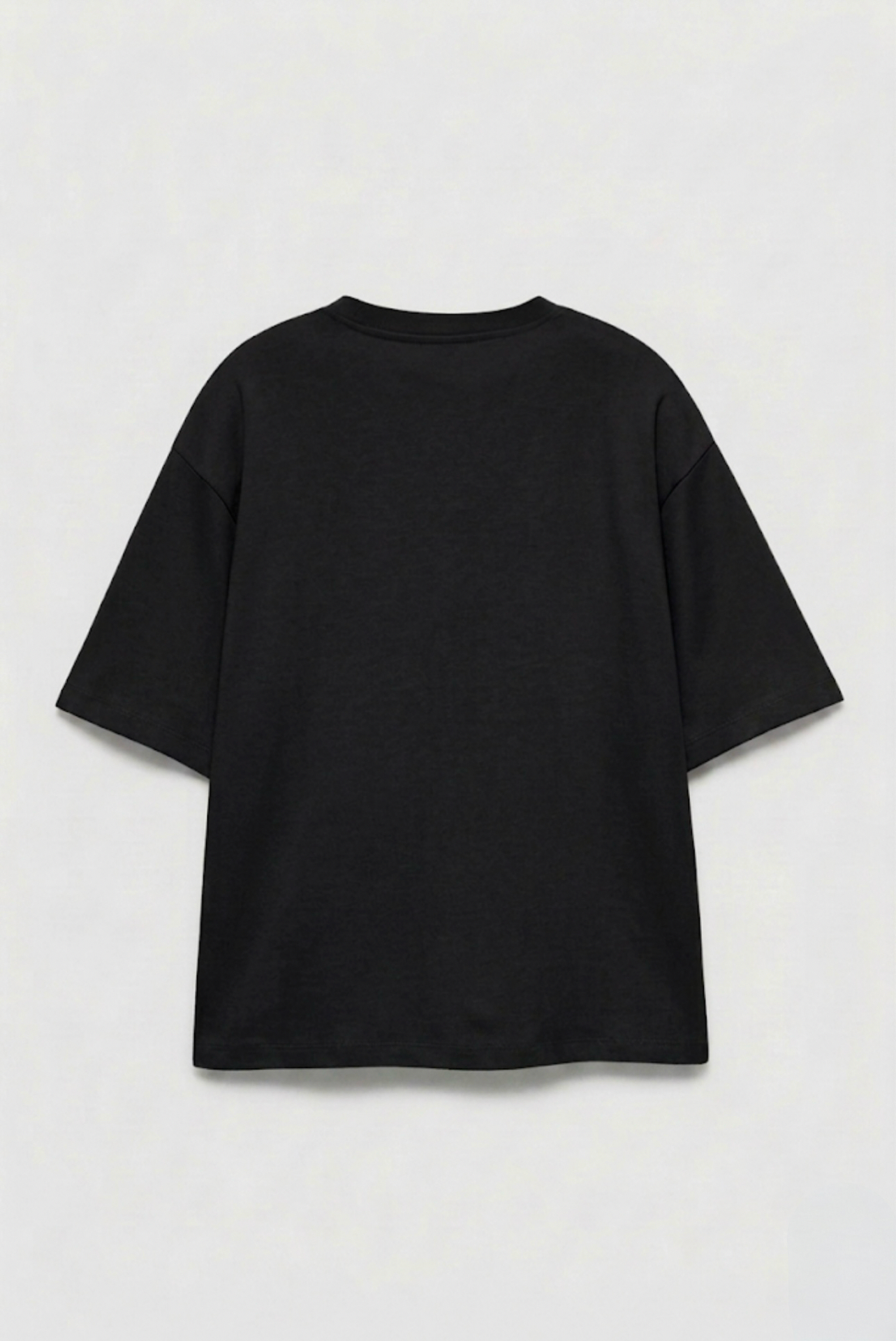 Pull&Bear Heavy Tee - Black