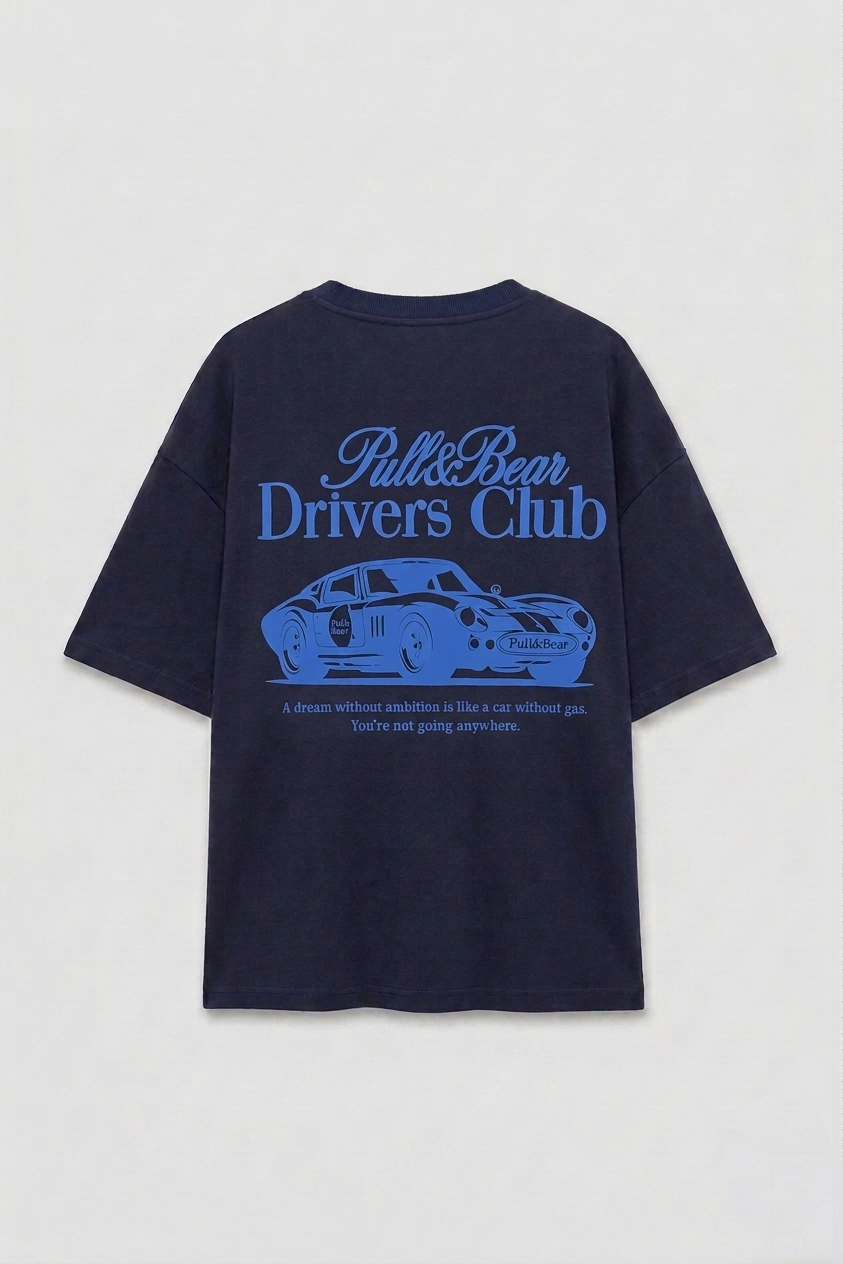 Pull&Bear Drivers Club Tshirt