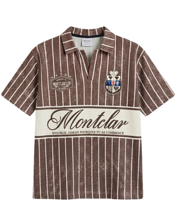 Bershka - Montclar French Polo - Vintage Brown