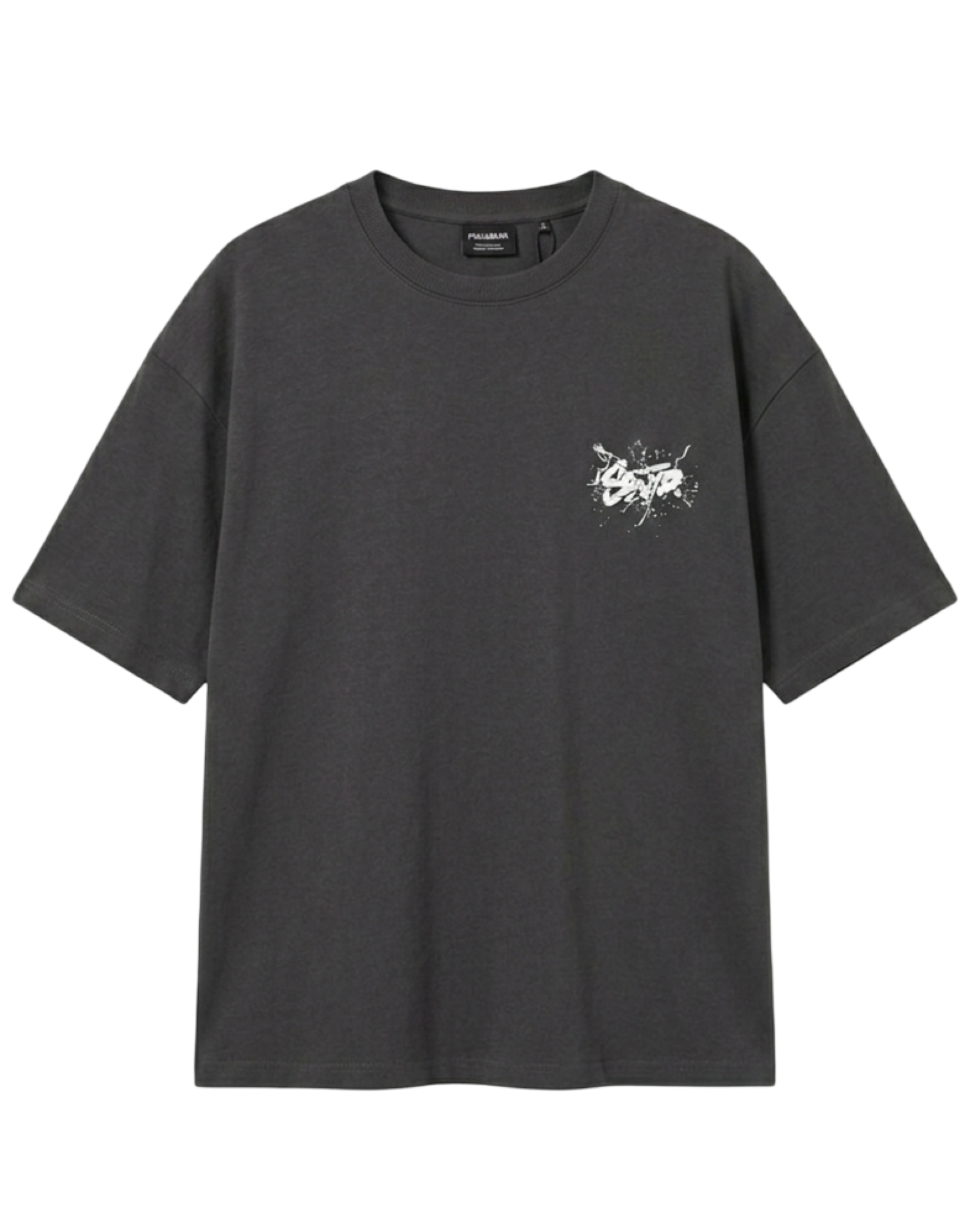 STWD Premium Heavyweight Splash T-Shirt - Shadow Grey