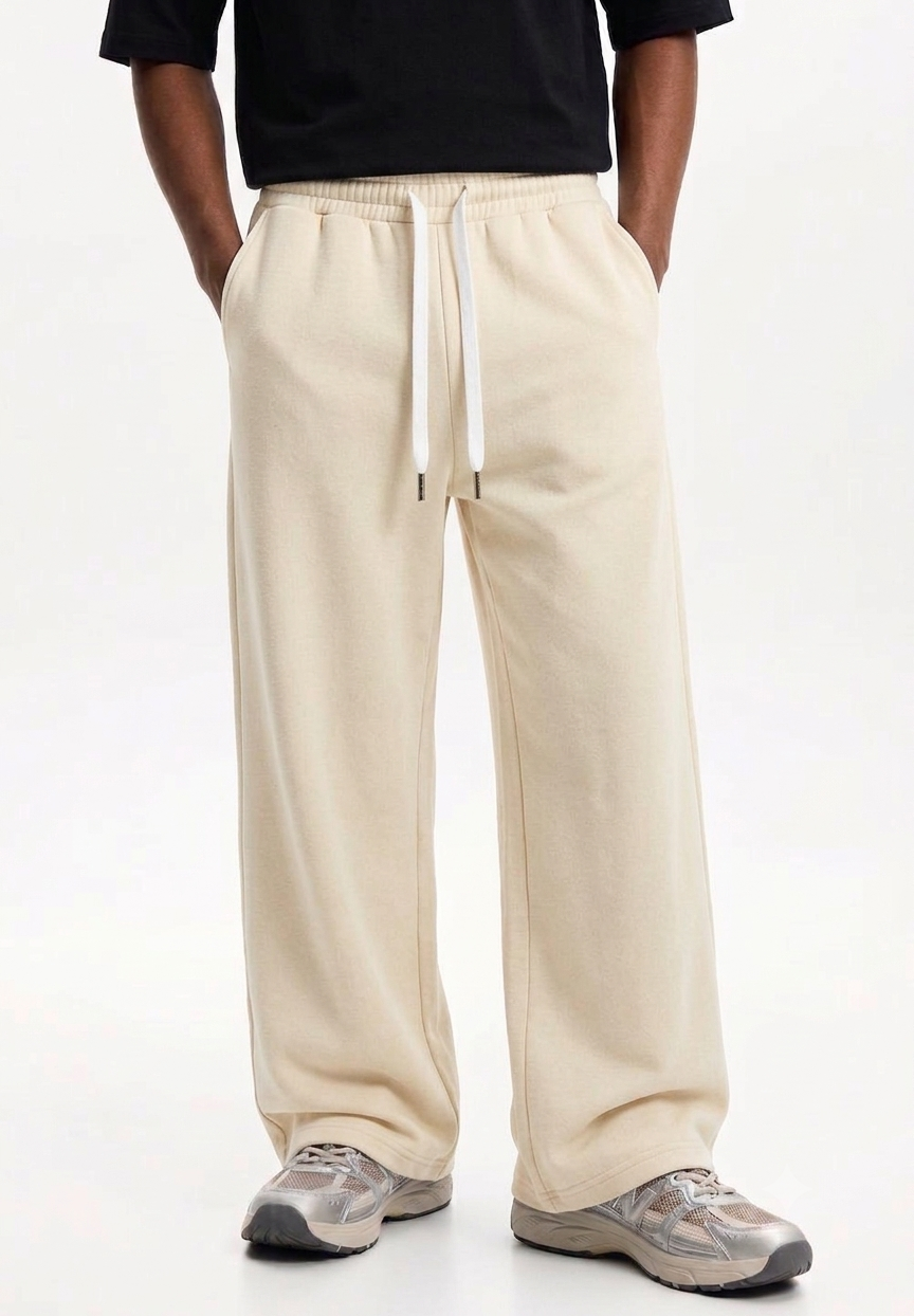 PB Relaxed Trousers - Cream