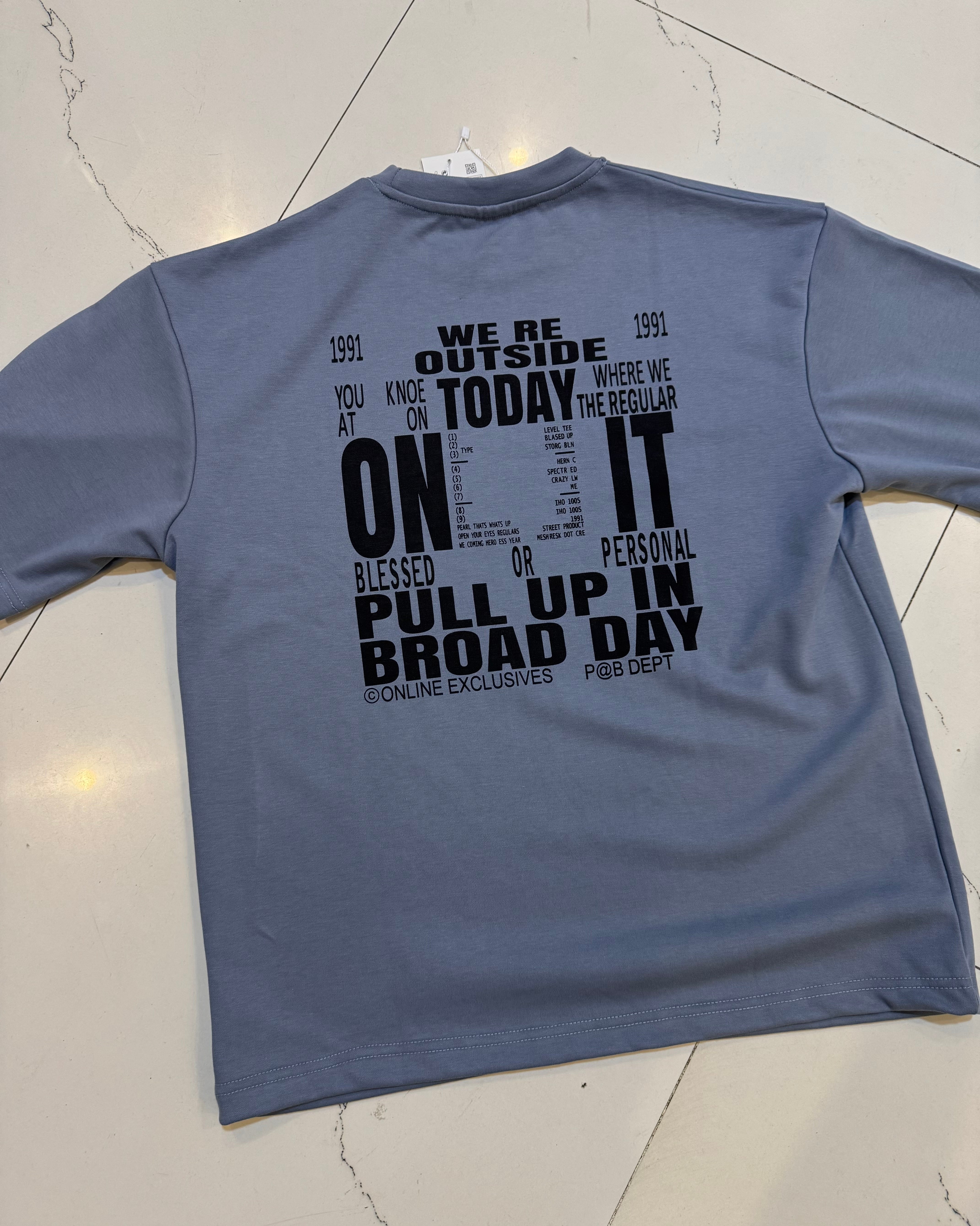 P&B oversized Heavyweight Tshirt