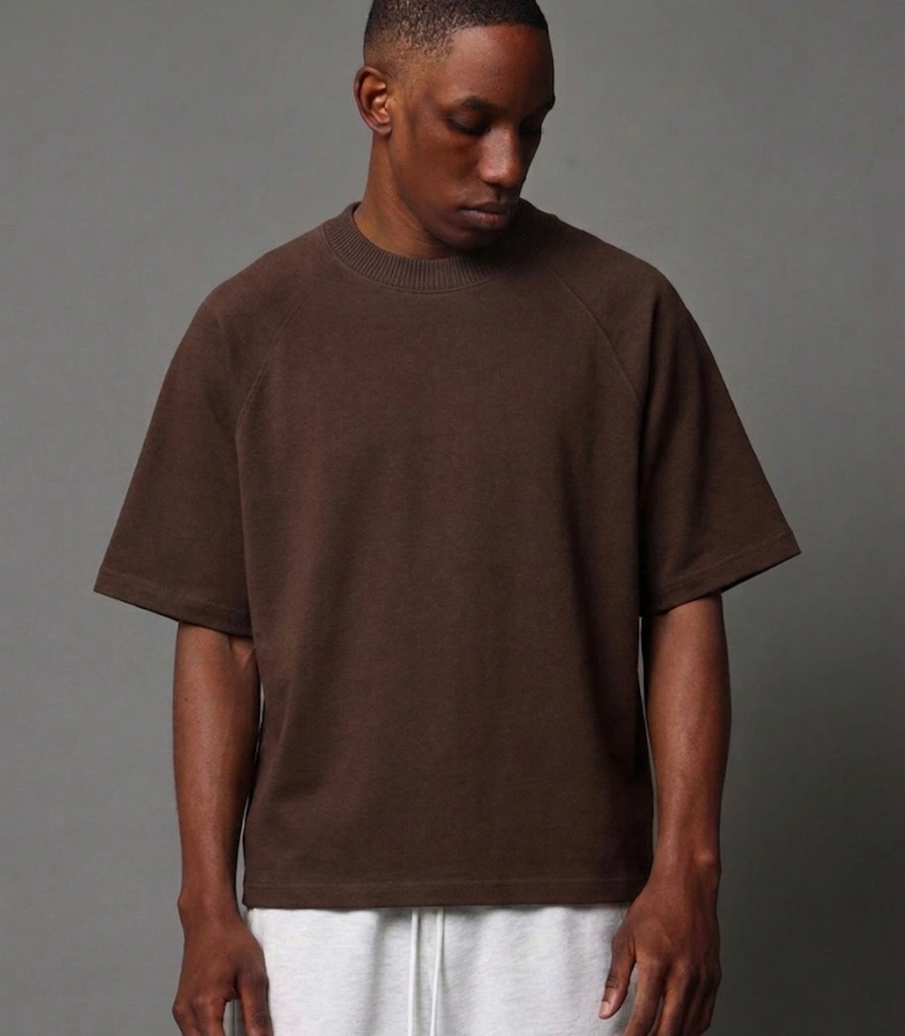 Estivaneli Oversized Tshirt - Brown