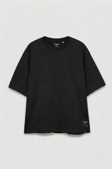 Pull&Bear oversized Tshirt - Black