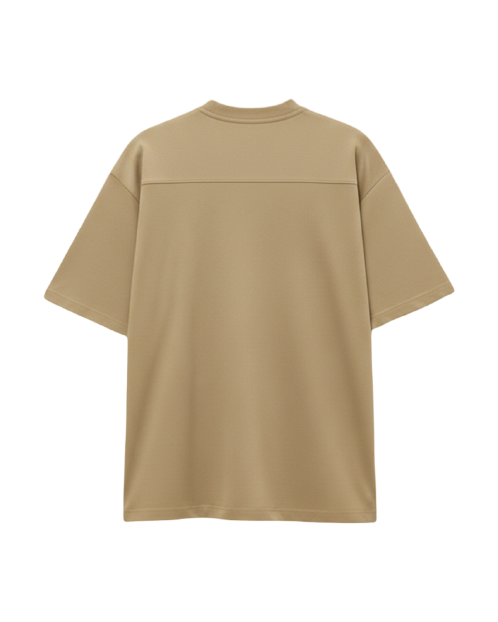 Pull&Bear (PB) Heavyweight Tshirt - BEIGE