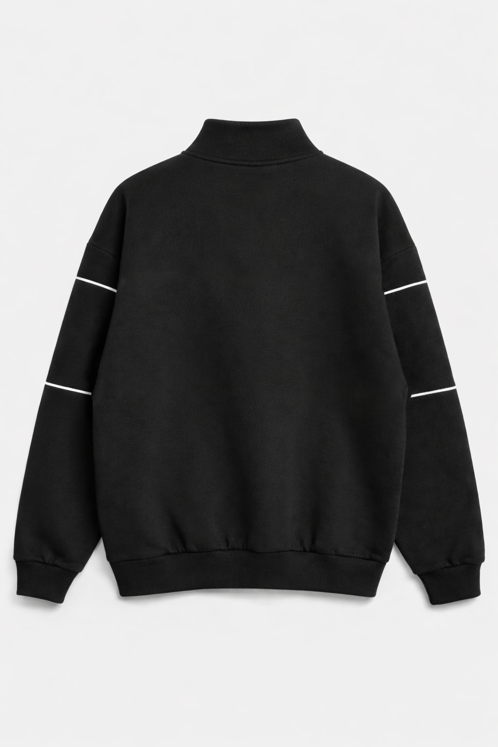 Monaco Premium Unisex Quarter-Zip - Jet Black