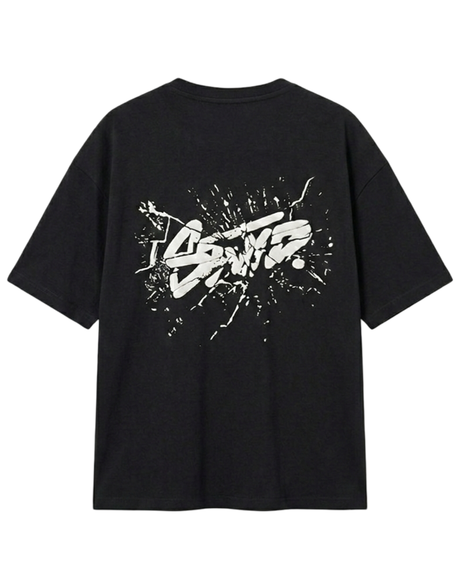 STWD Splash Premium Heavyweight T-shirt- Jet Black