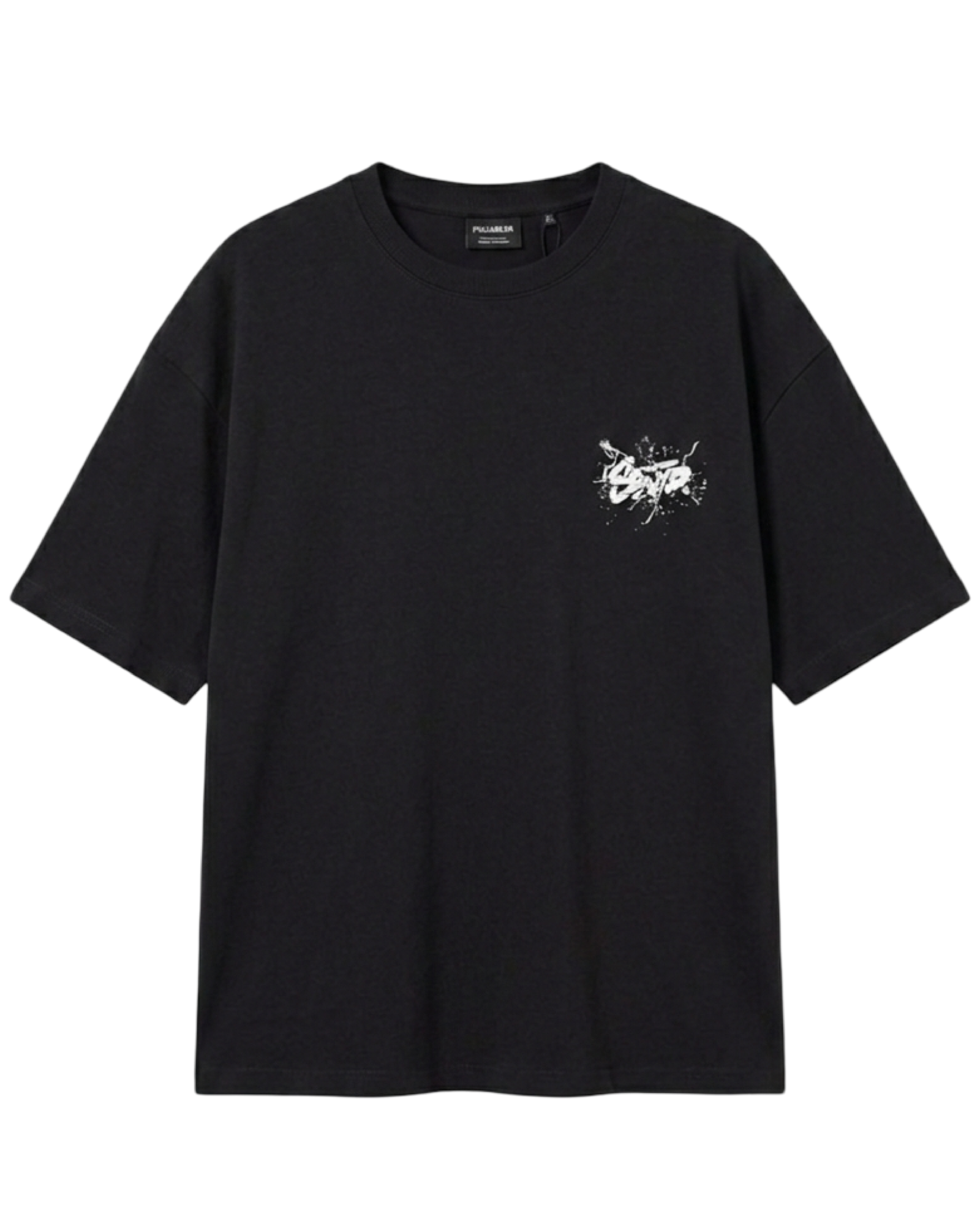 STWD Splash Premium Heavyweight T-shirt- Jet Black