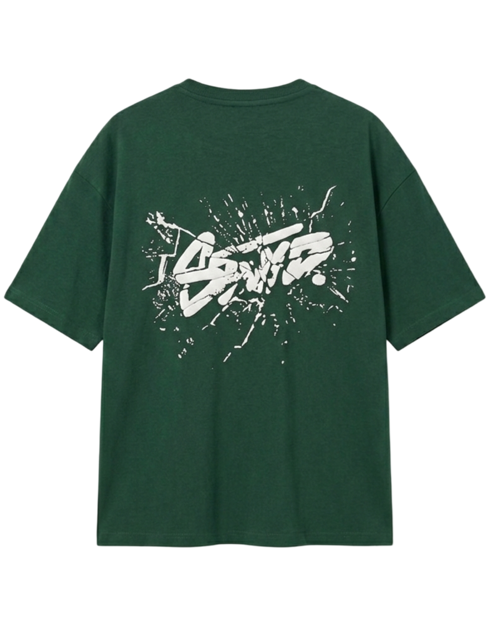 STWD- Splash Premium Heavyweight Tshirt - Green