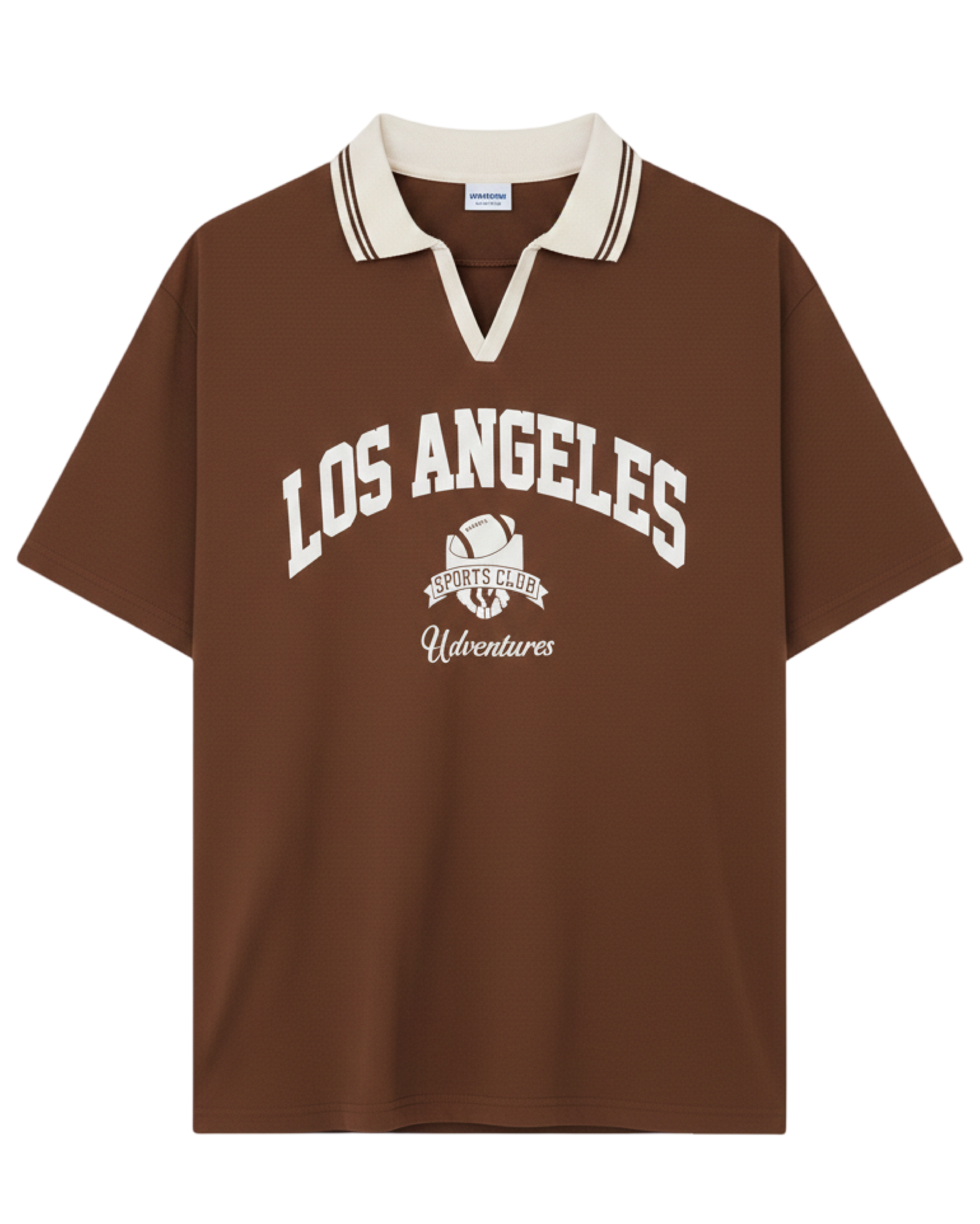 Brshka - Modern Unisex Polo - Must Brown