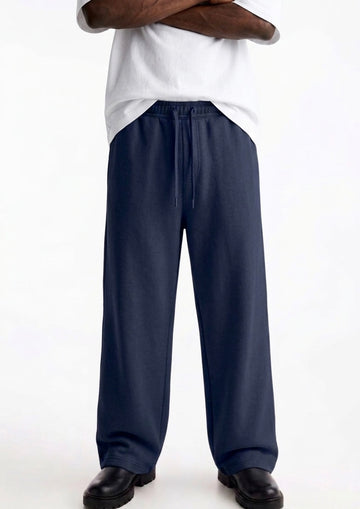 P&B wide Leg Trouser - Navy Blue