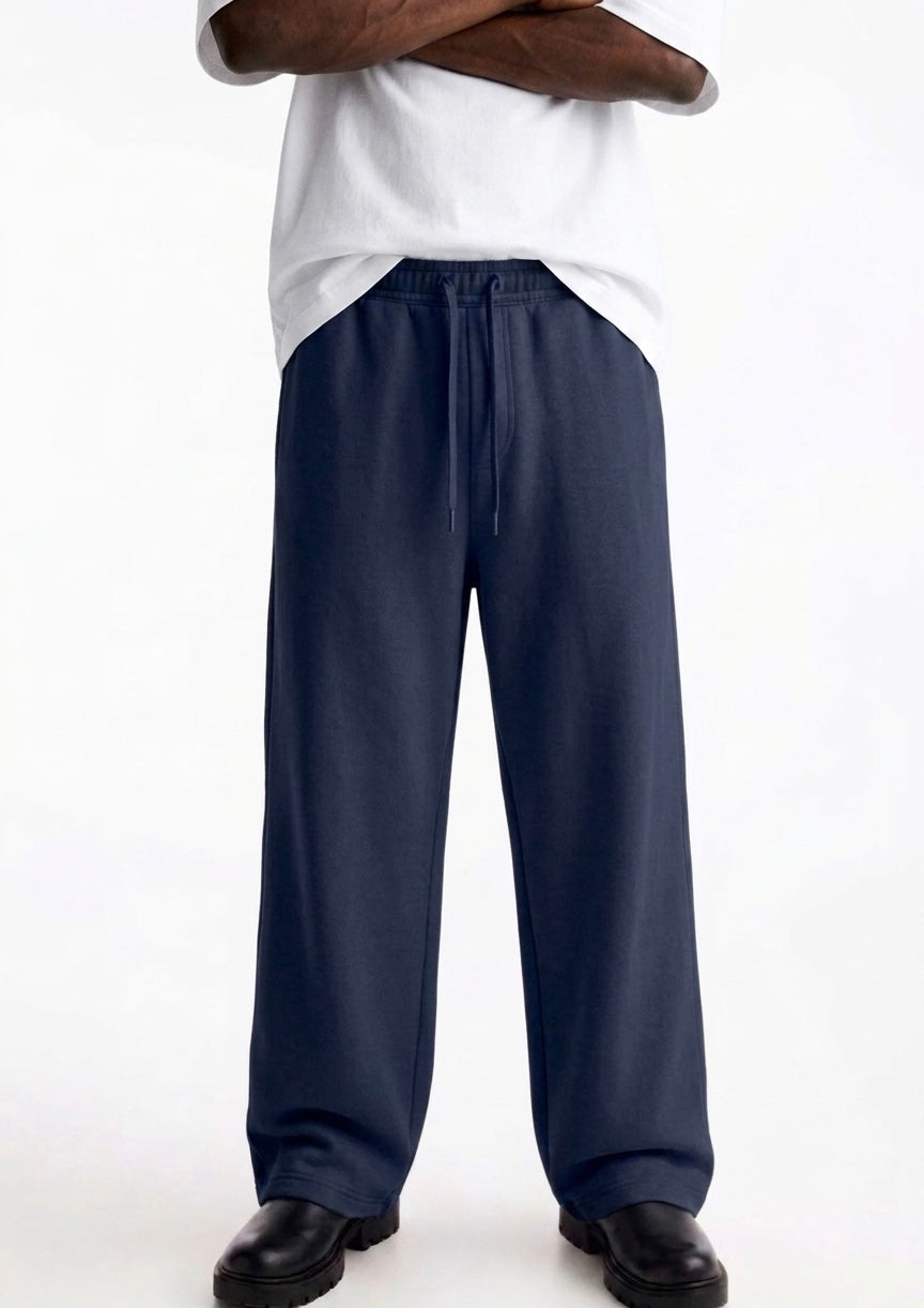 P&B wide Leg Trouser - Navy Blue
