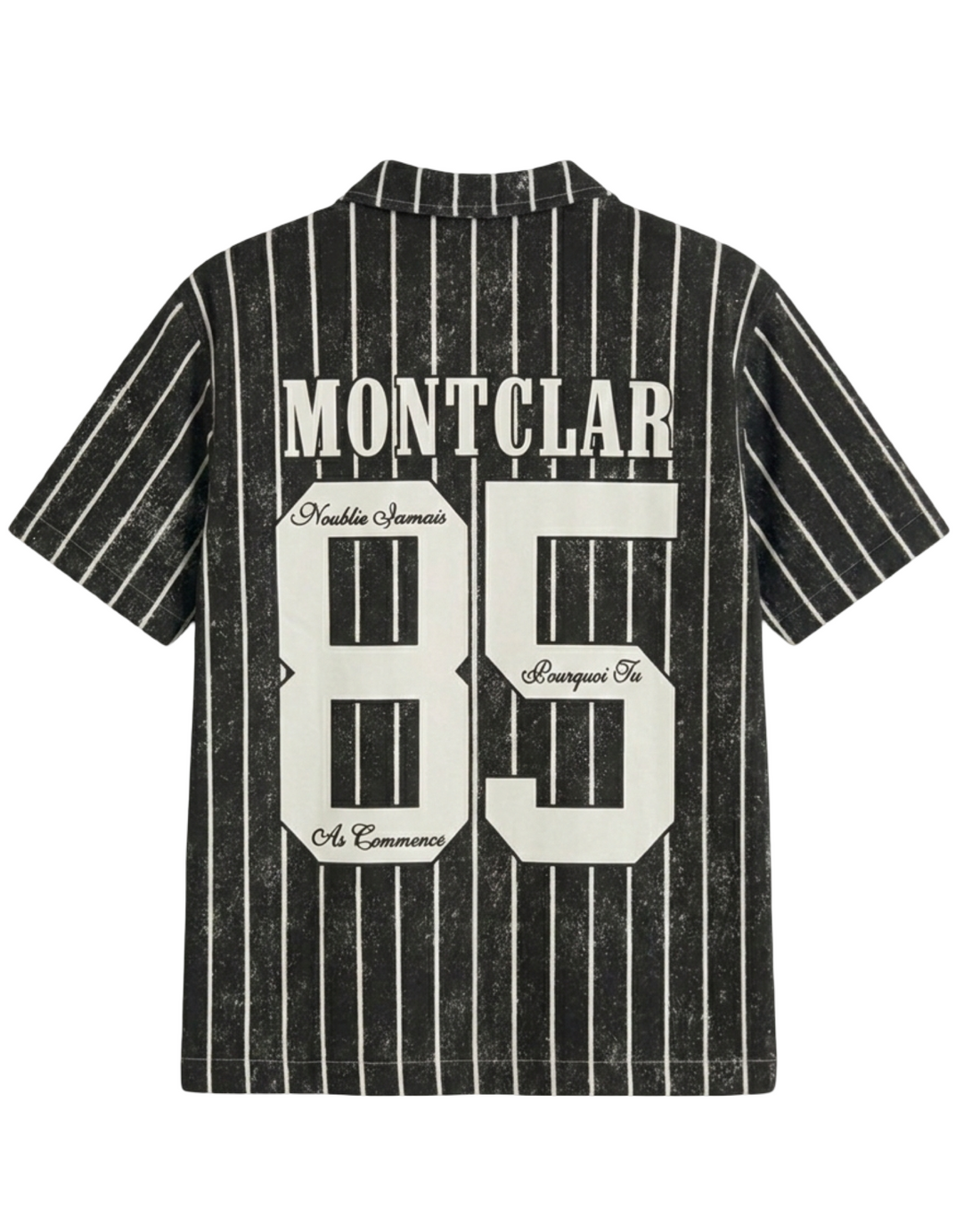 Bershka - Montclar French Polo - Black