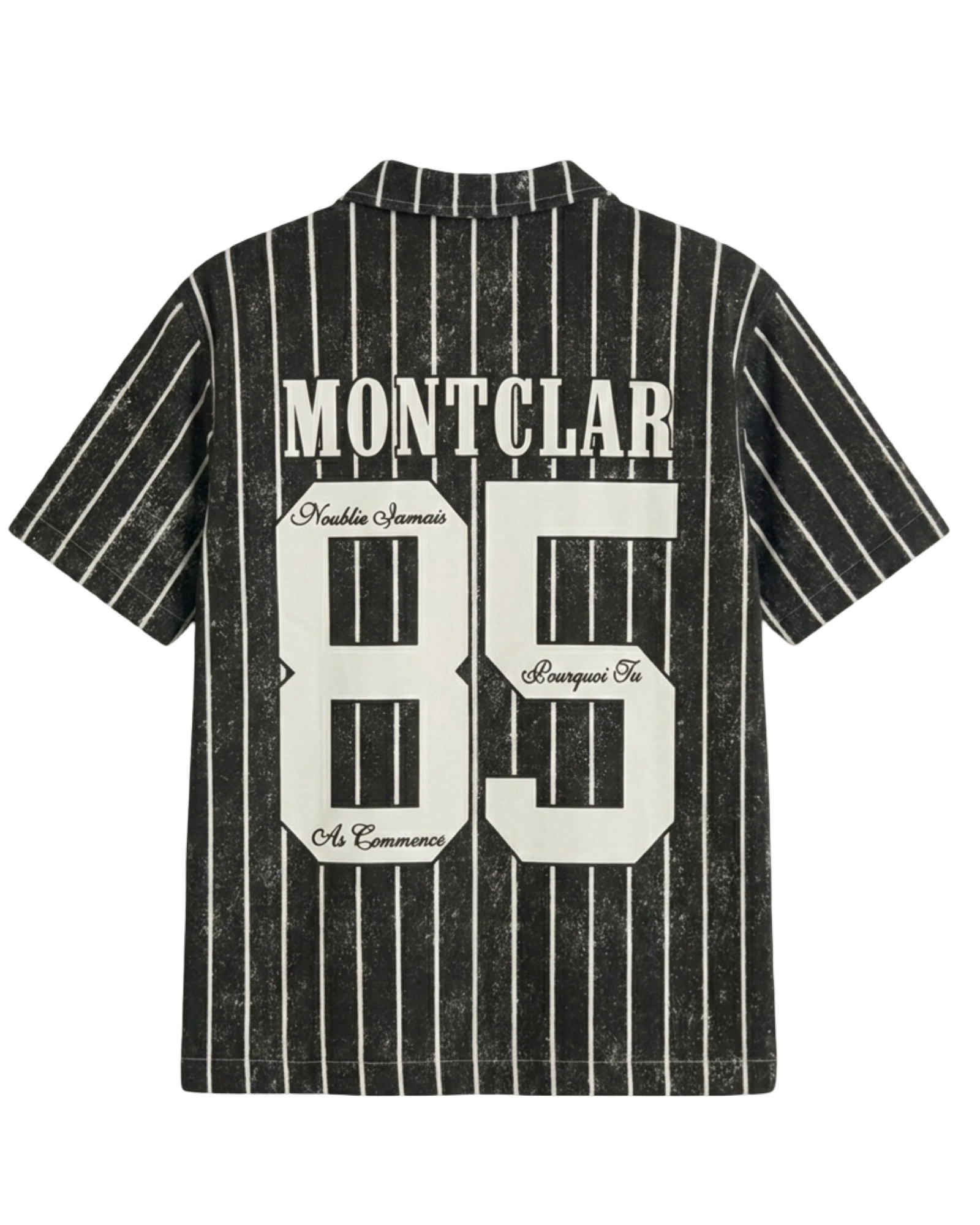 Bershka - Montclar French Polo - Black