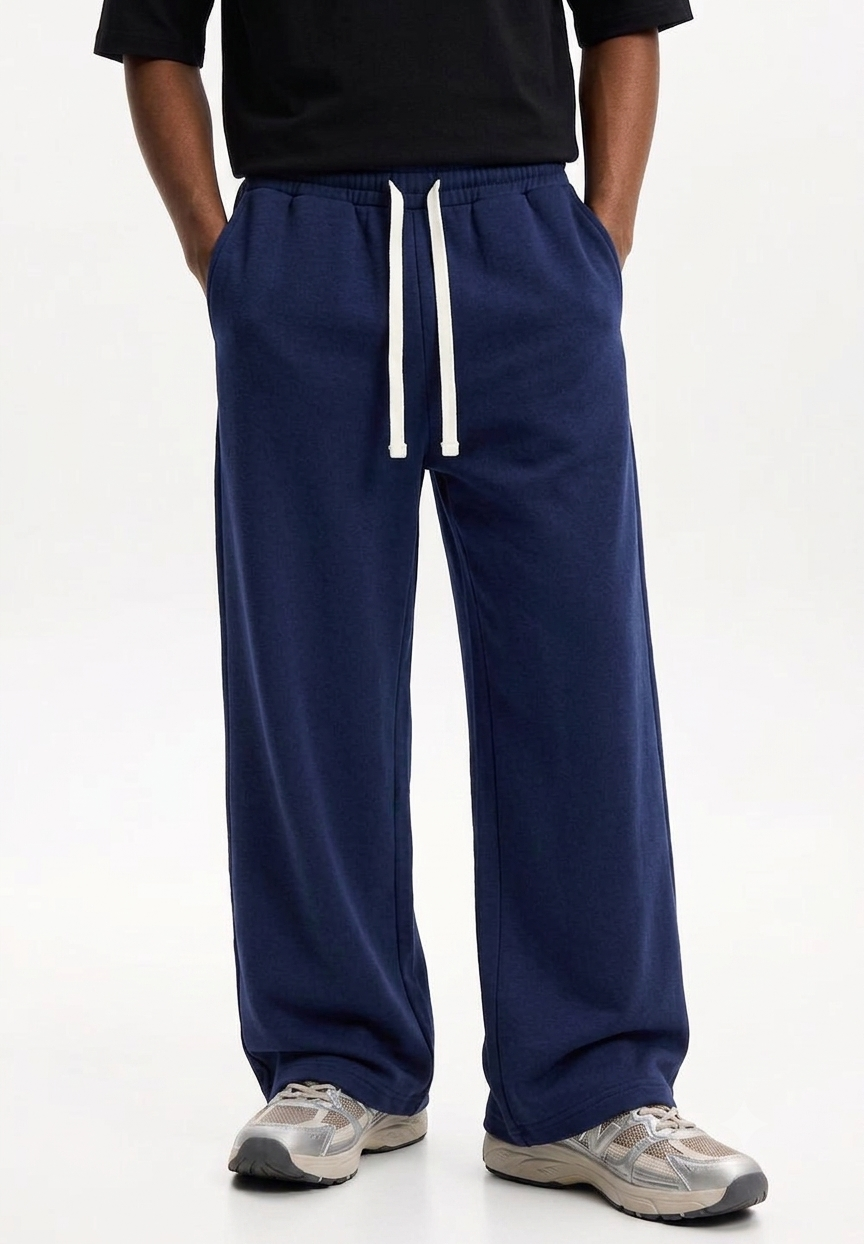 PB Relaxed Trousers - Navy Blue