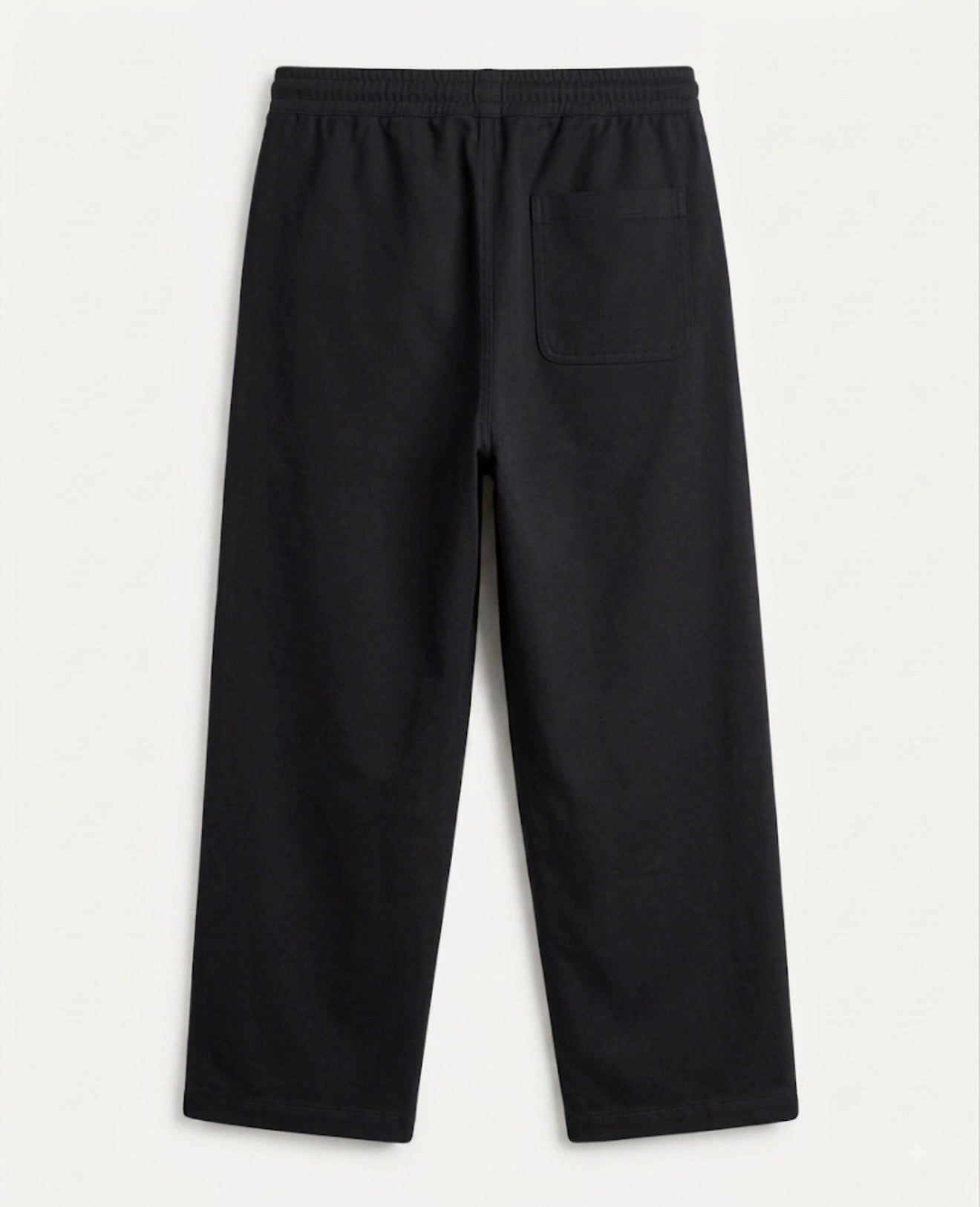 Pull&Bear Summer Wide Leg Trouser - Black