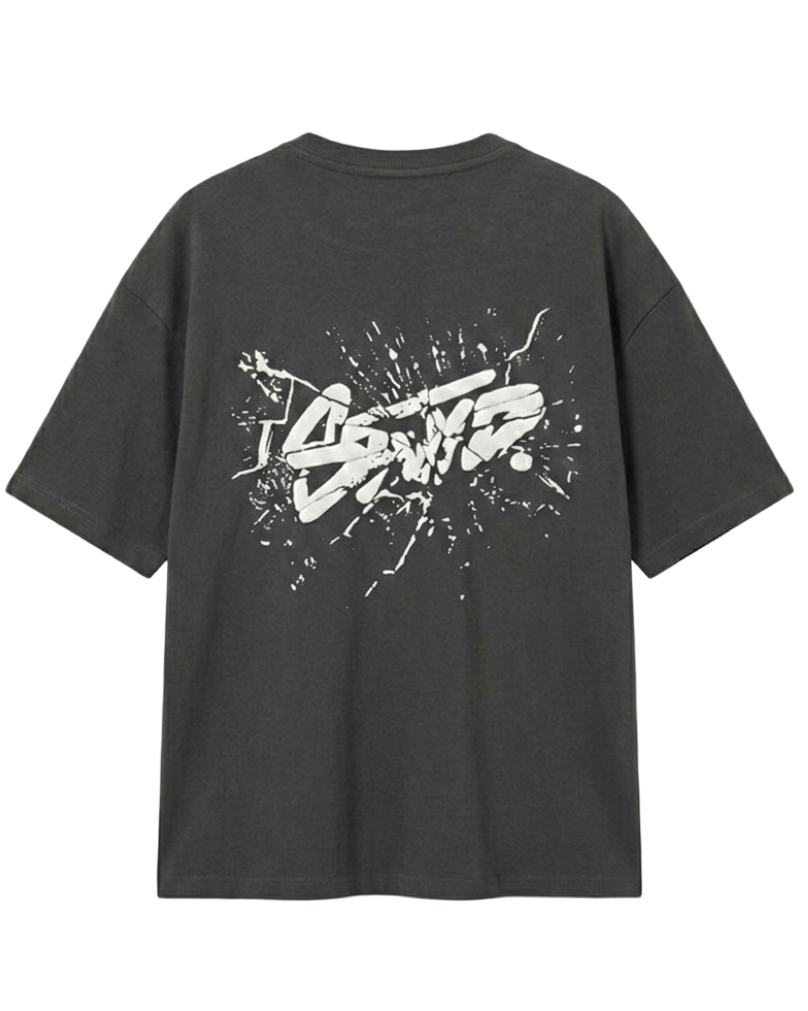 STWD Premium Heavyweight Splash T-Shirt - Shadow Grey