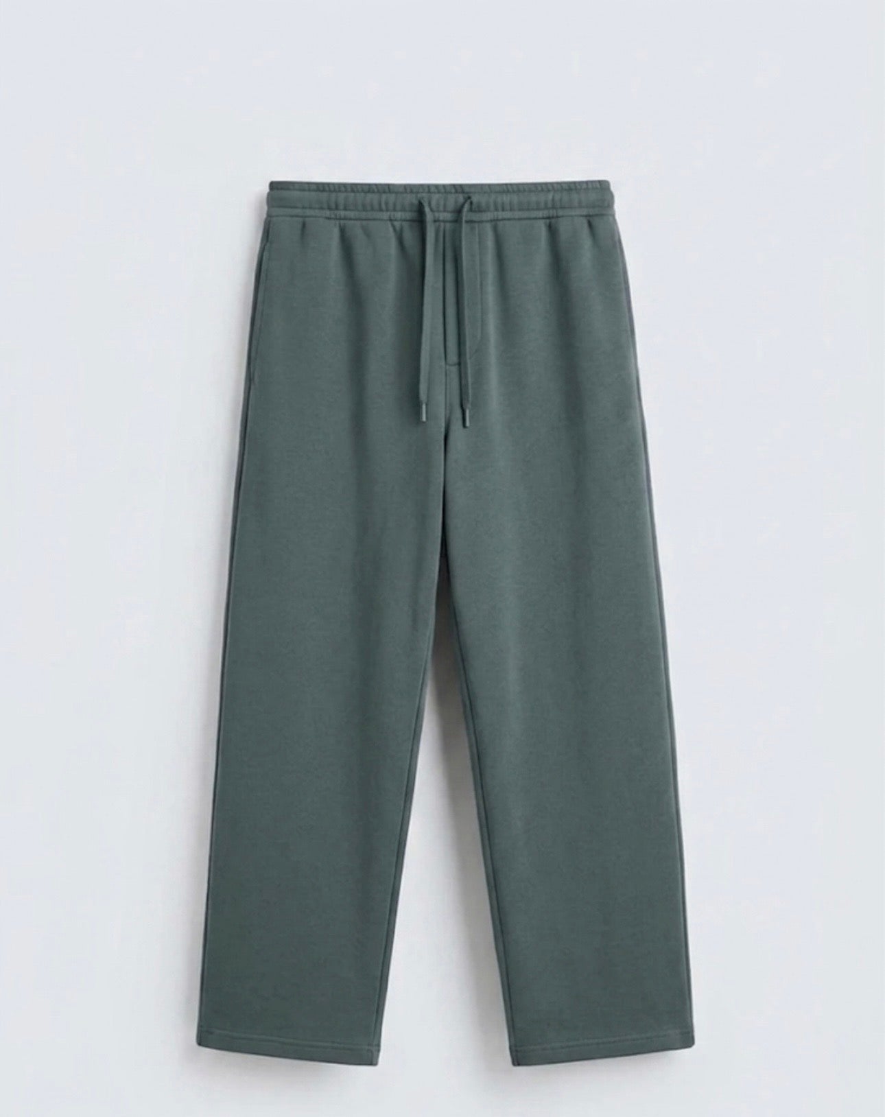 Zara - Wide Leg Trousers - Green