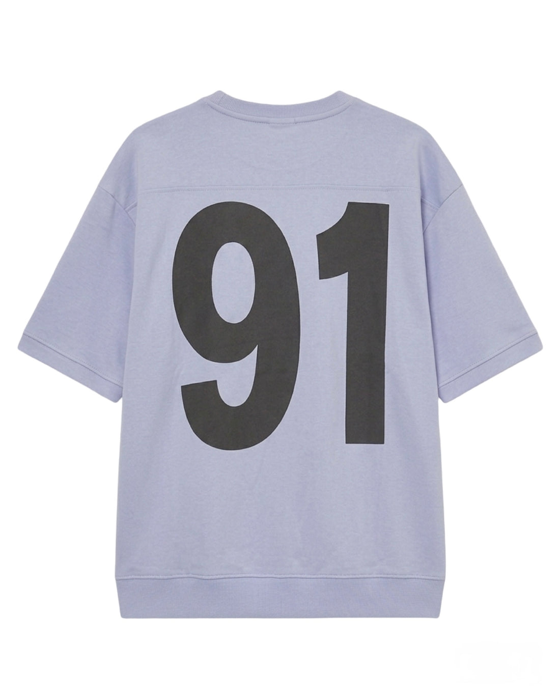 Pull&Bear (PB), Premium '91' Puff Streetwear T-Shirt- Lavender