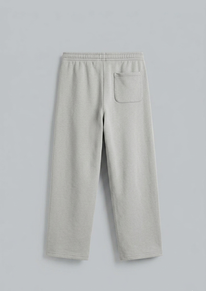 Zara - Wide Leg Trousers - Ice grey