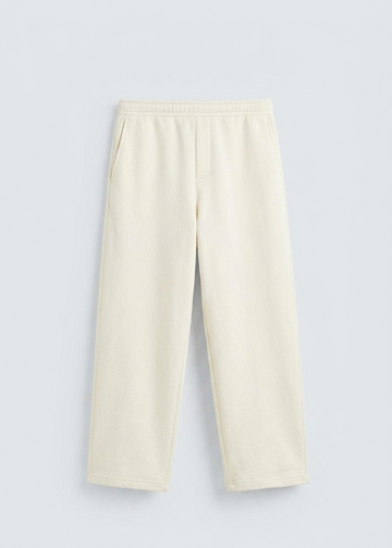 Zara - Wide Leg Trousers - Offwhite