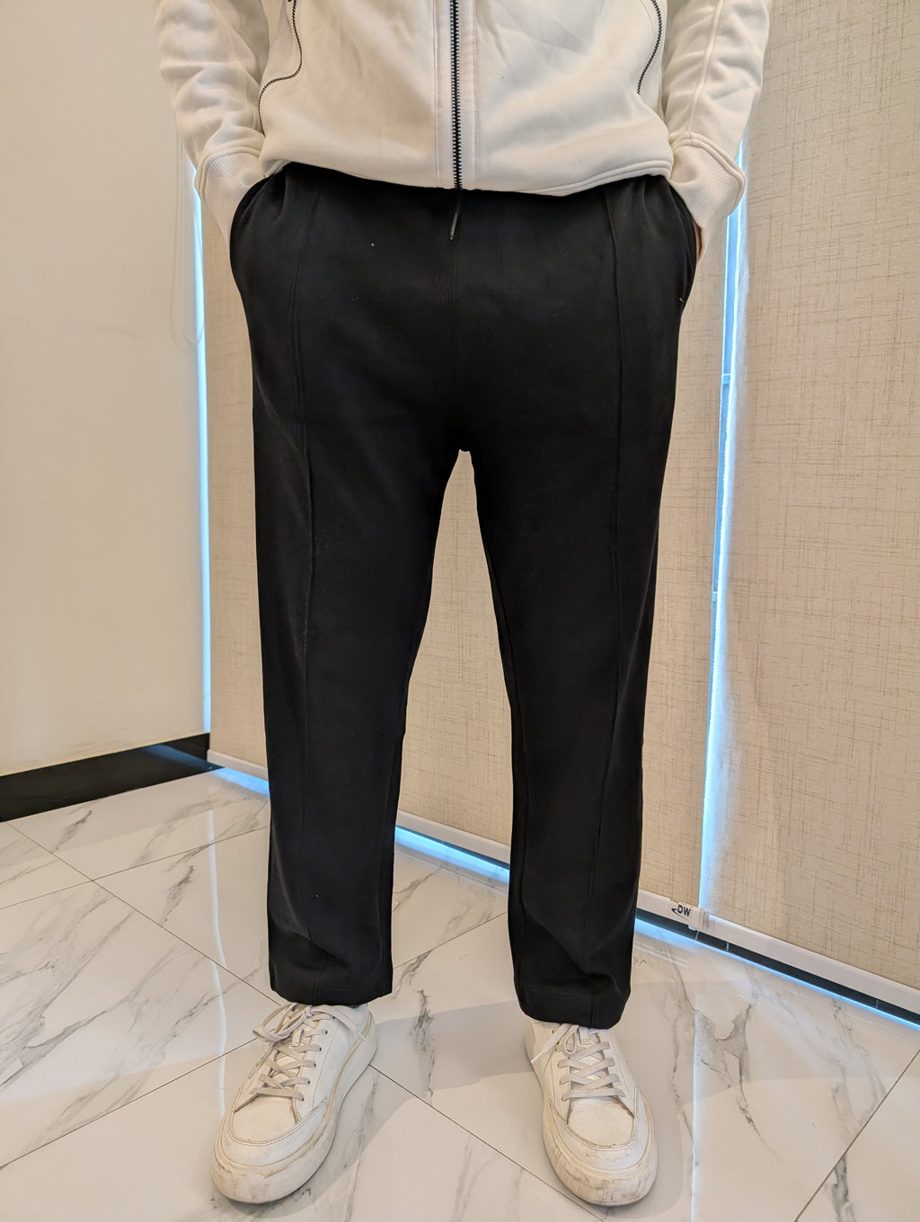 Zara Wide Leg Trouser (Black)