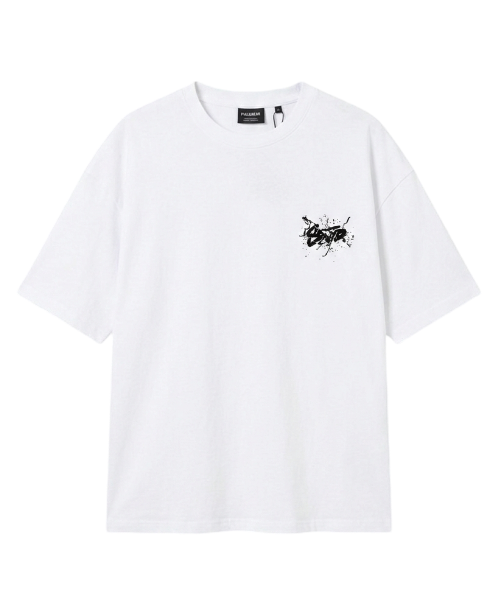 STWD- Splash Premium Heavyweight Tshirt- Pearl White
