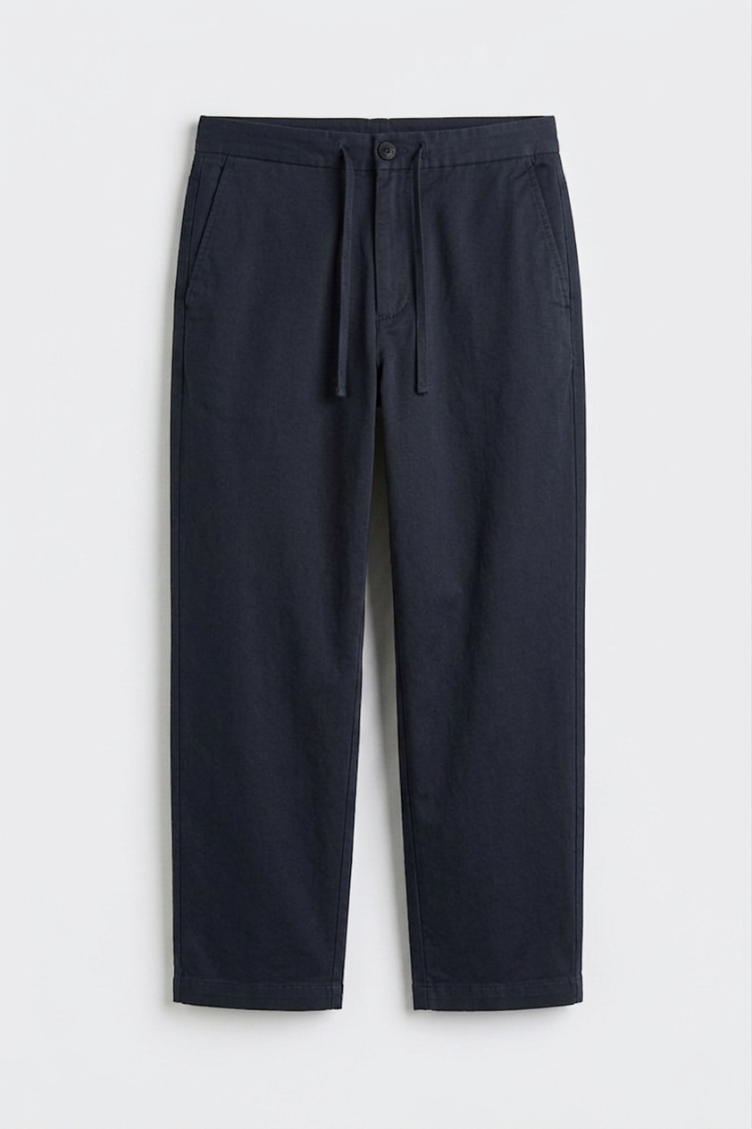 H&M relaxed fit Pants - Navy Blue