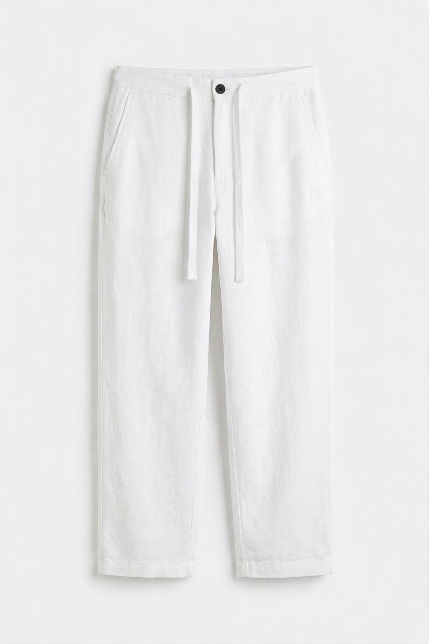 H&M Relaxed Fit Pants - Luxe White