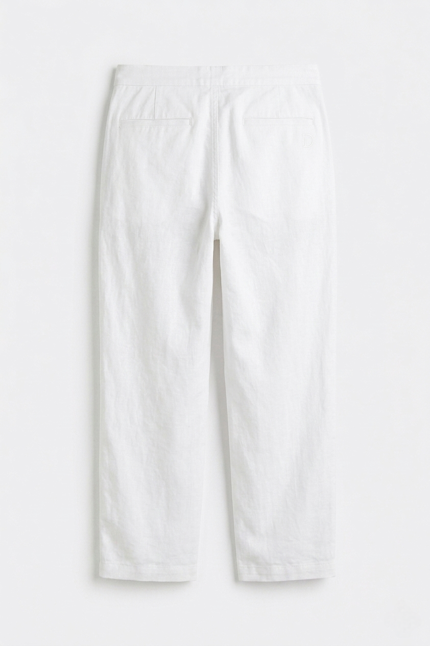 H&M Relaxed Fit Pants - Luxe White
