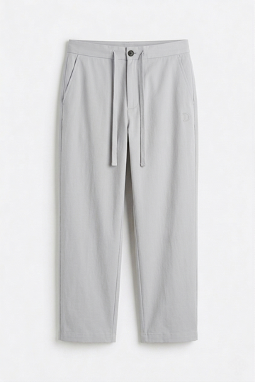 H&M relaxed fit pants- Silver Grey