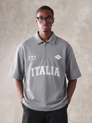 Zara - Italia Relaxed Polo - Luxe Blue