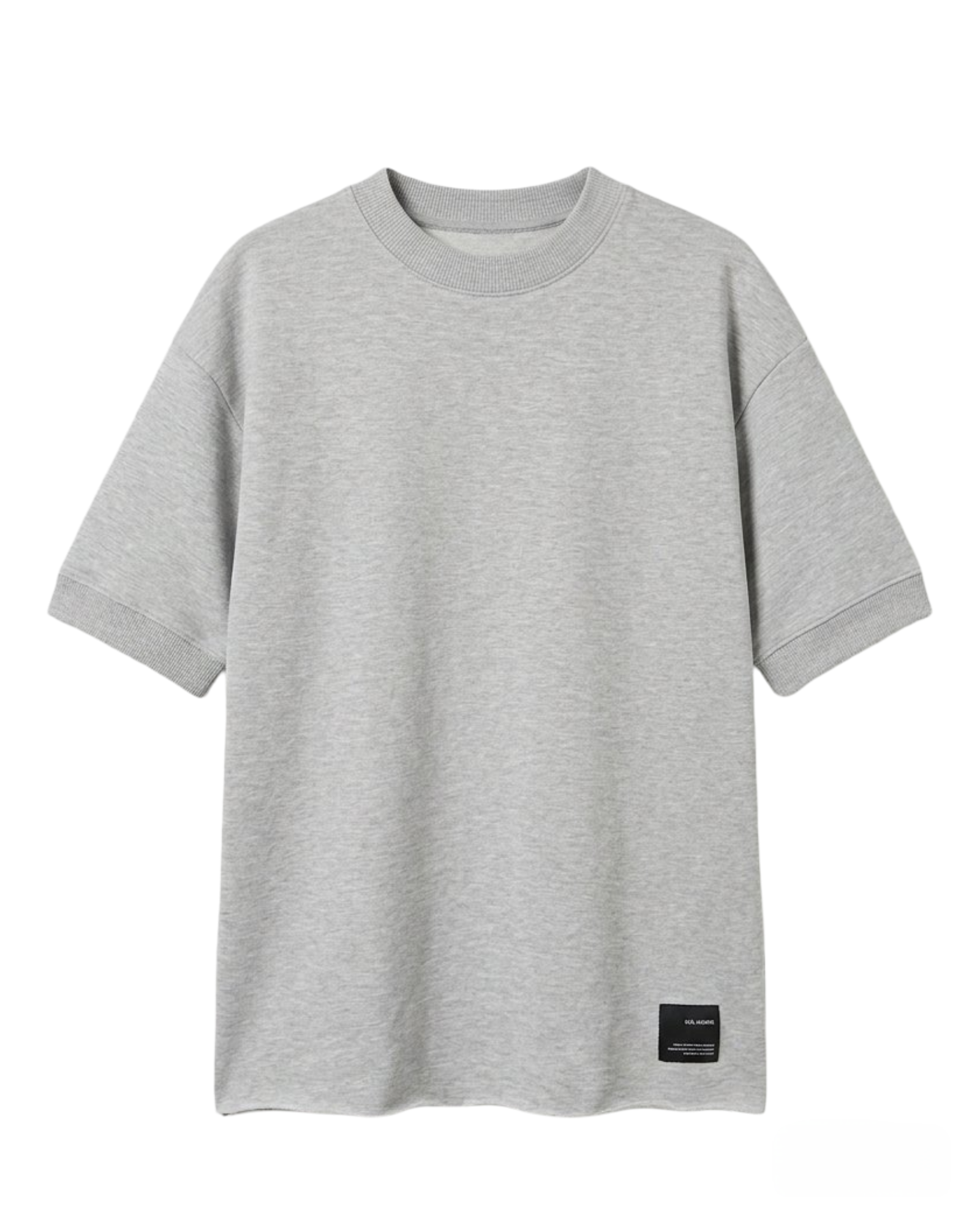 Original Pull & Bear - Heavyweight Luxury Tshirt - Light Grey