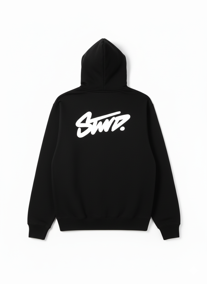 STWD BLACK HOODIE