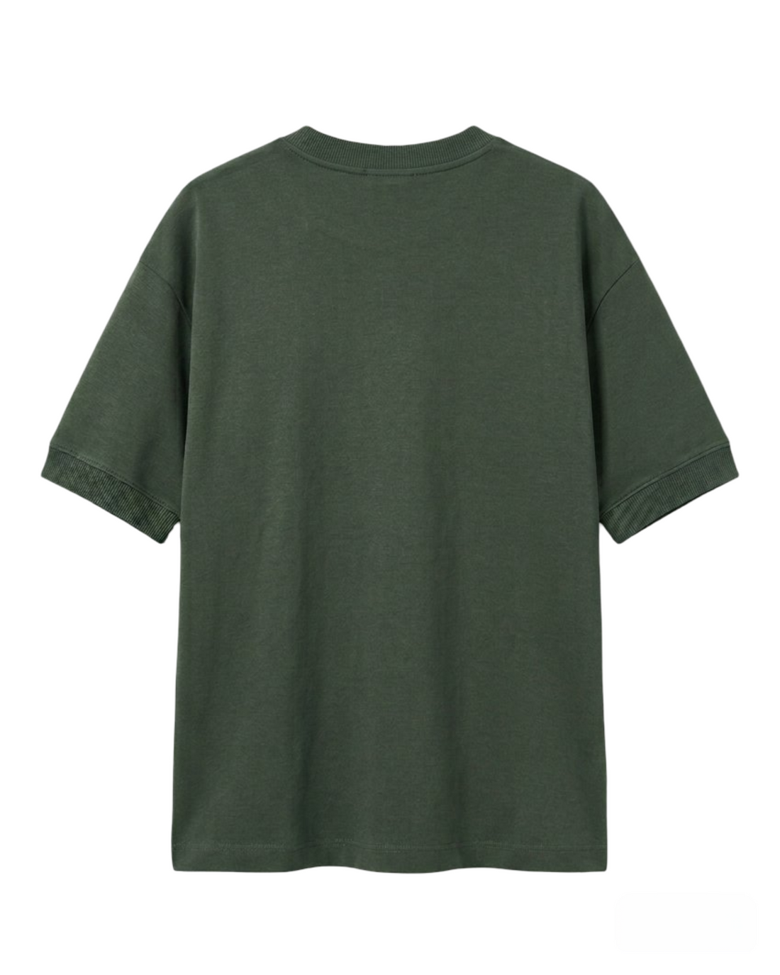 Original Pull & Bear - Heavyweight Luxury Tshirt - EM Green
